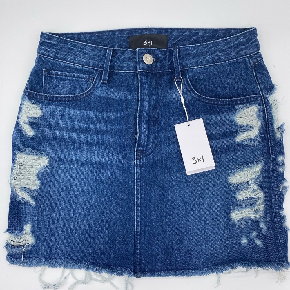 3 X 1 Denim Skirt size 26